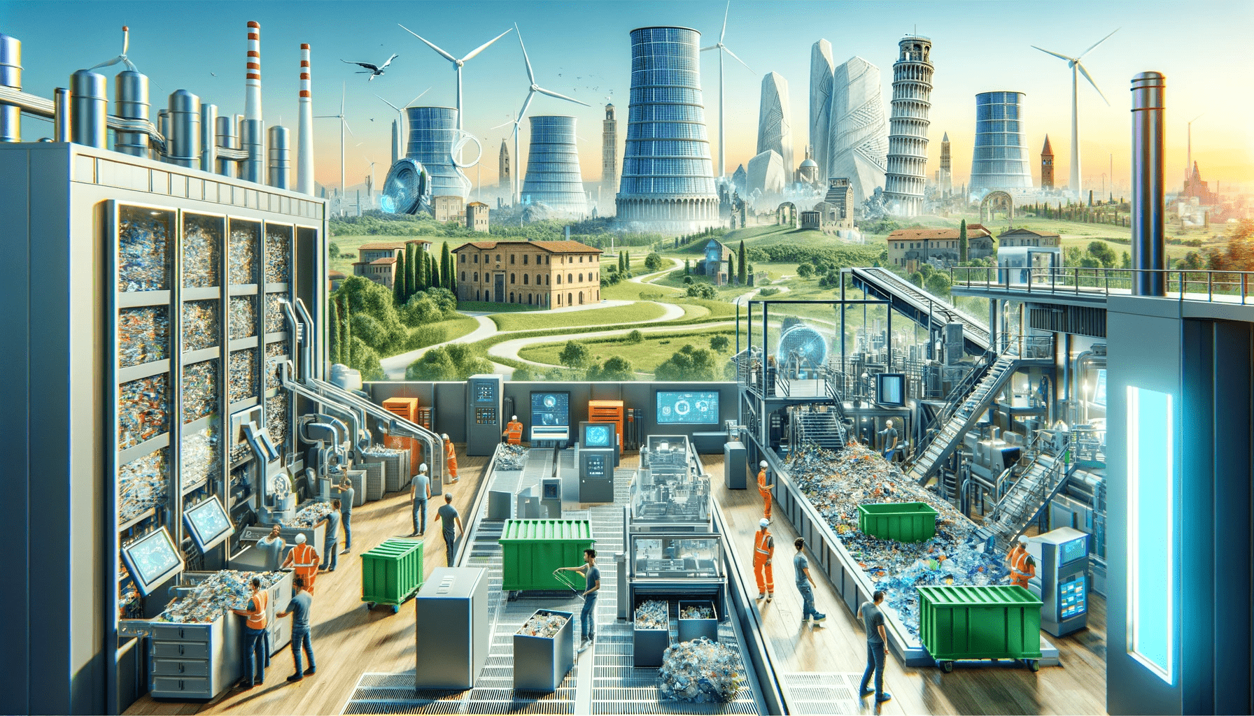 Tri des déchets en Italie : l&rsquo;industrie du recyclage innove