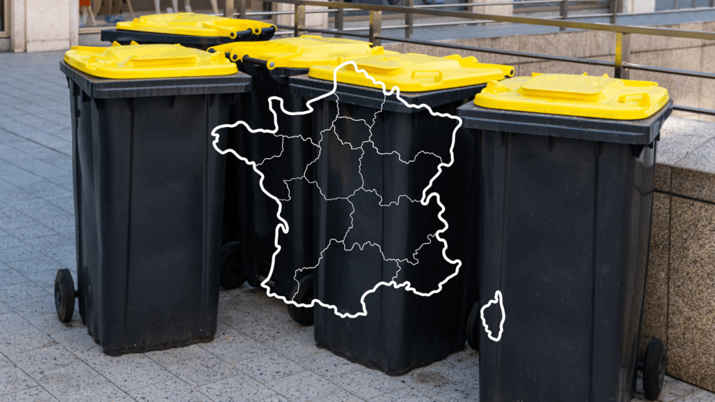 Recyclage - quelles régions championnes trient le plus ?