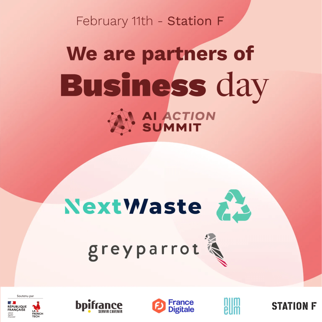 Sommet pour l'Action sur l'IA NextWaste Greyparrot