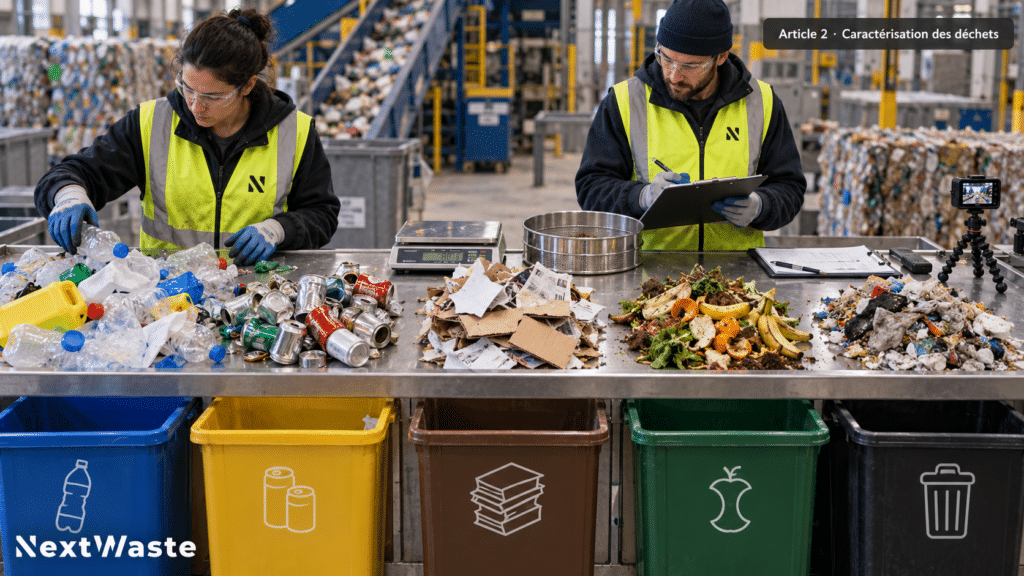 méthode de caractérisation des déchets